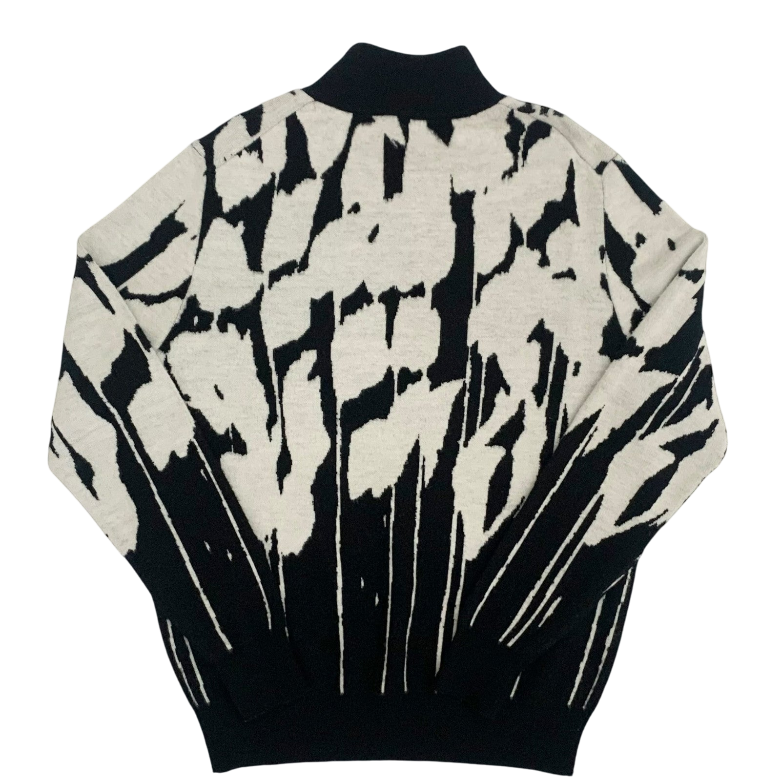 Dior Homme Turtleneck Sweater Black/White (Fits M-L)