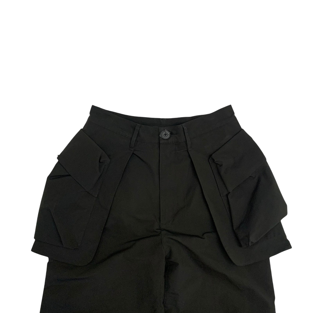 Archival Reinvent Zipper Teflon Pants Black (W28)