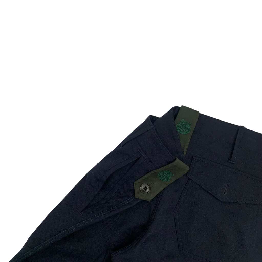 Kiko Kostadinov Otto 958 Booth Wool Trousers Navy (Size M)