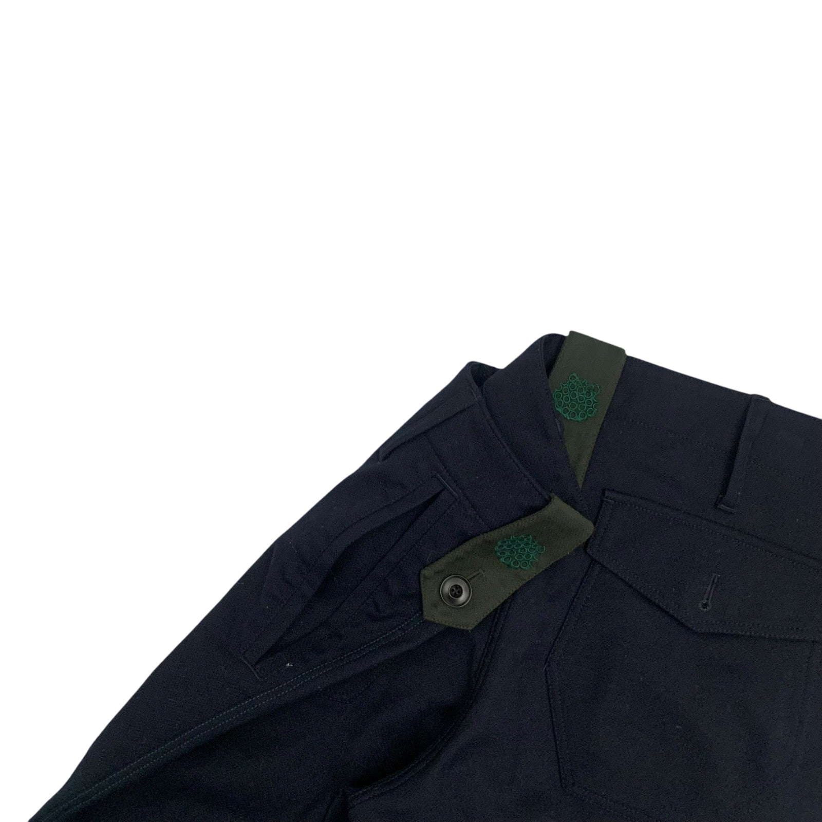 Kiko Kostadinov Otto 958 Booth Wool Trousers Navy (Size M)