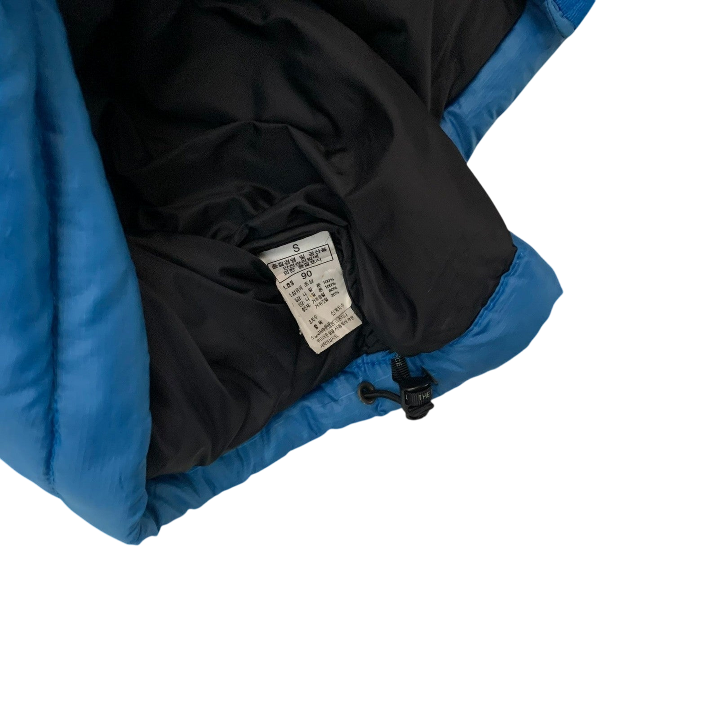 The North Face Nuptse 700 Down Puffer Jacket Blue/Black (Size S)