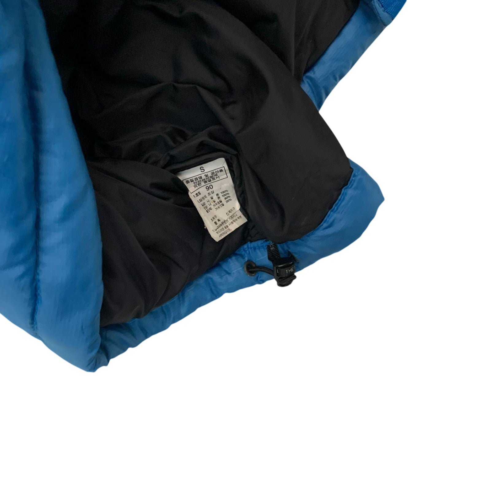 The North Face Nuptse 700 Down Puffer Jacket Blue/Black (Size S)
