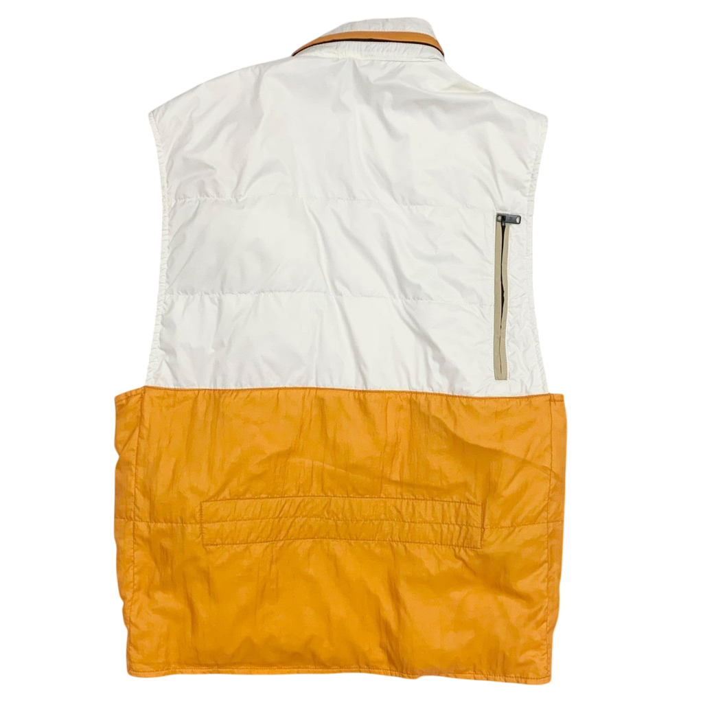 Balenciaga Vintage Multi Pocket Vest White/Orange (Fits L)
