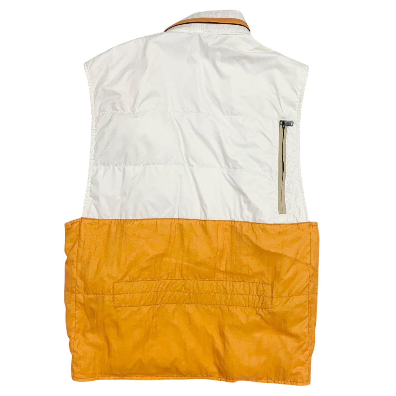 Balenciaga Vintage Multi Pocket Vest White/Orange (Fits L)