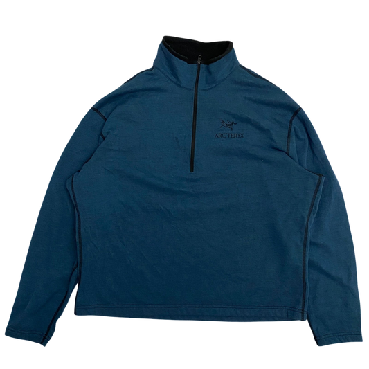 Arc’teryx Polartec Half Zip Fleece Pullover Blue (Fits M-L)