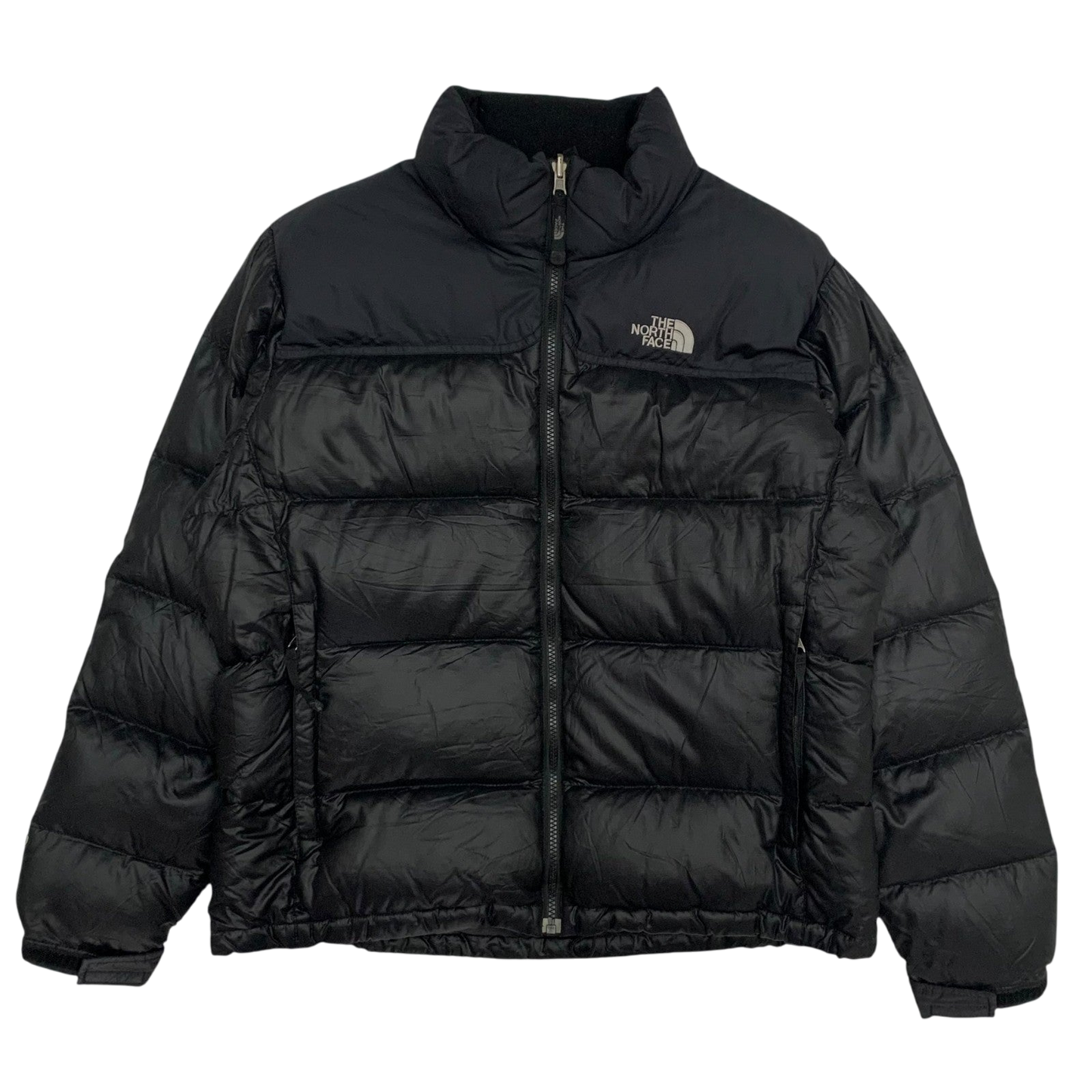 The North Face Nuptse 700 Down Puffer Jacket Black (Size L Womens)