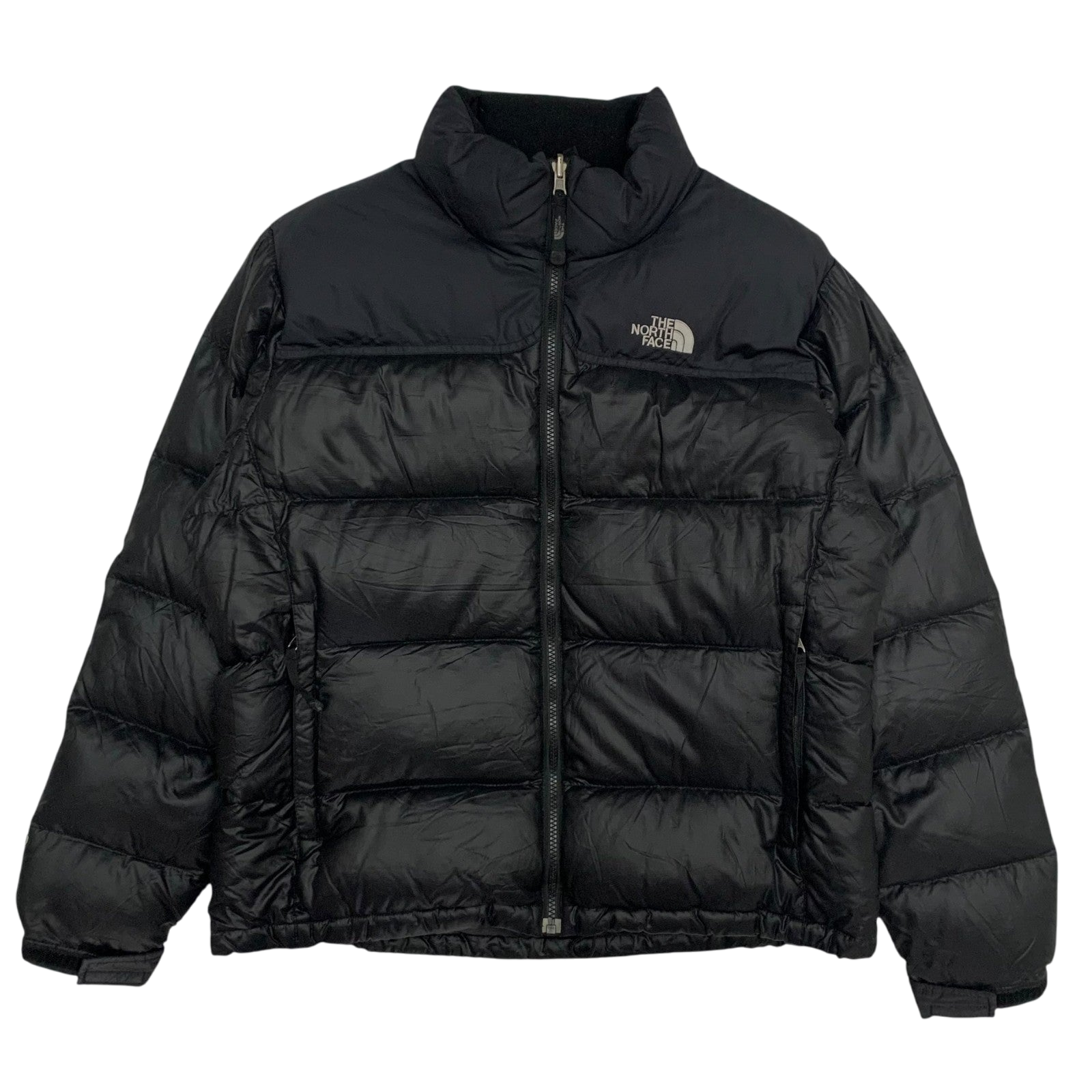 The North Face Nuptse 700 Down Puffer Jacket Black (Size L Womens)