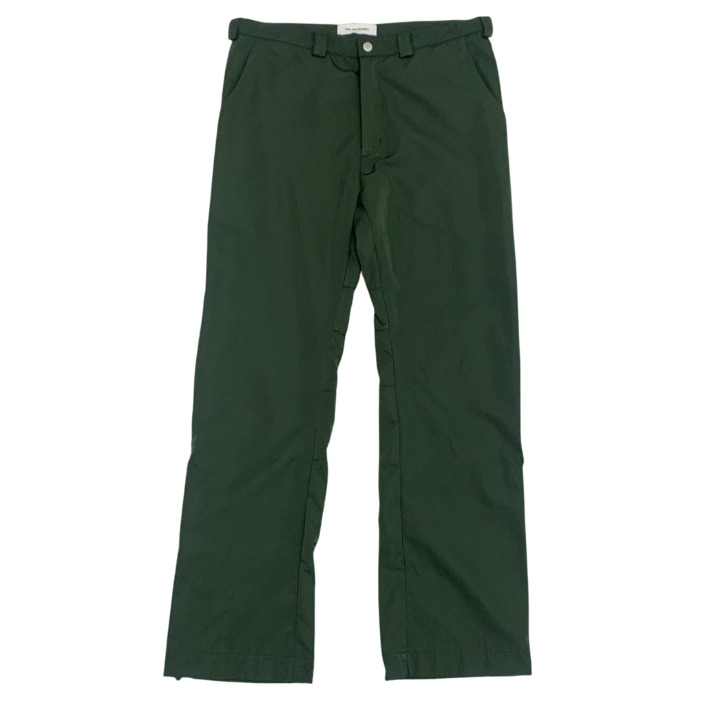 Kiko Kostadinov AW18 Gaetan Striped Trousers Green / Black (Size M)