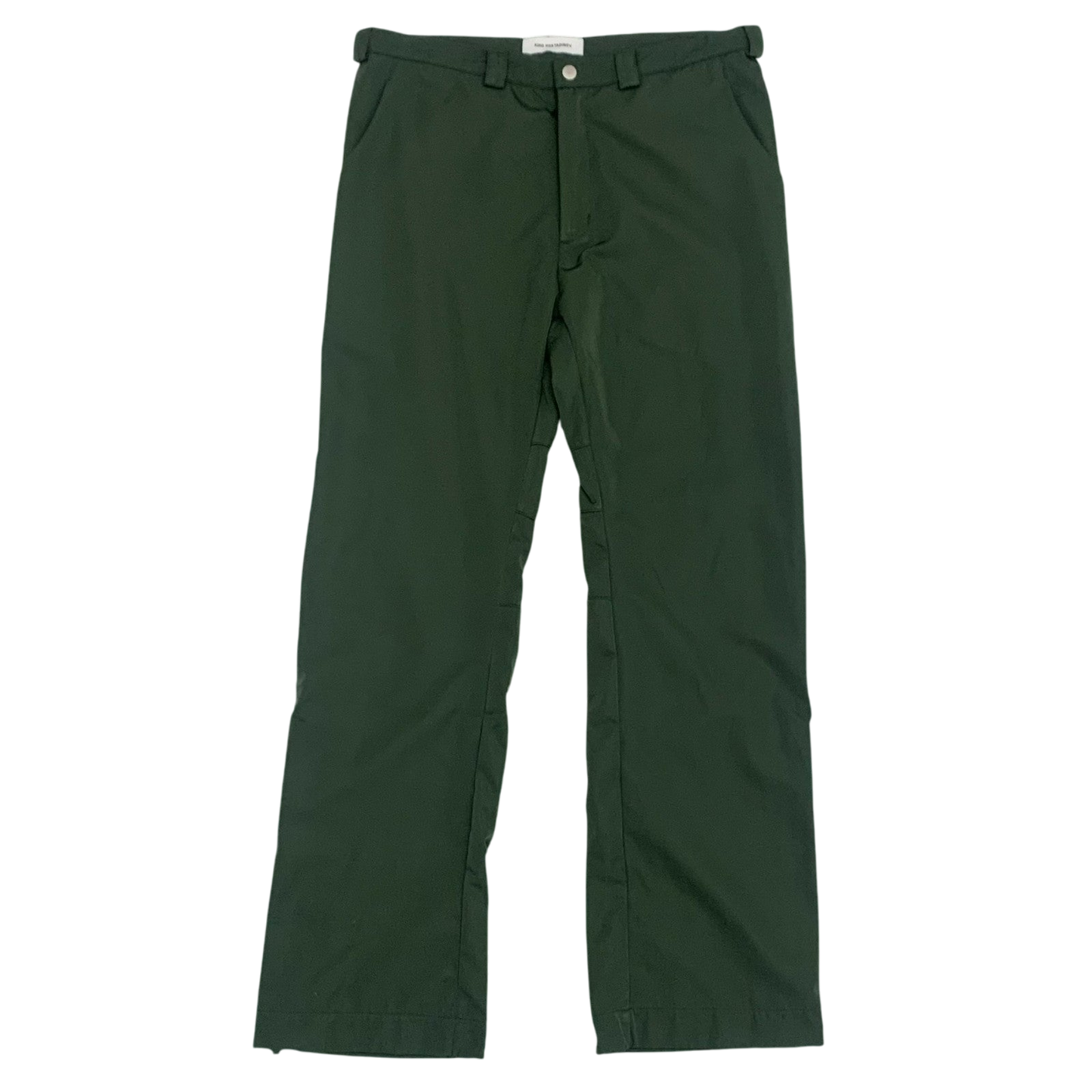 Kiko Kostadinov AW18 Gaetan Striped Trousers Green / Black (Size M)