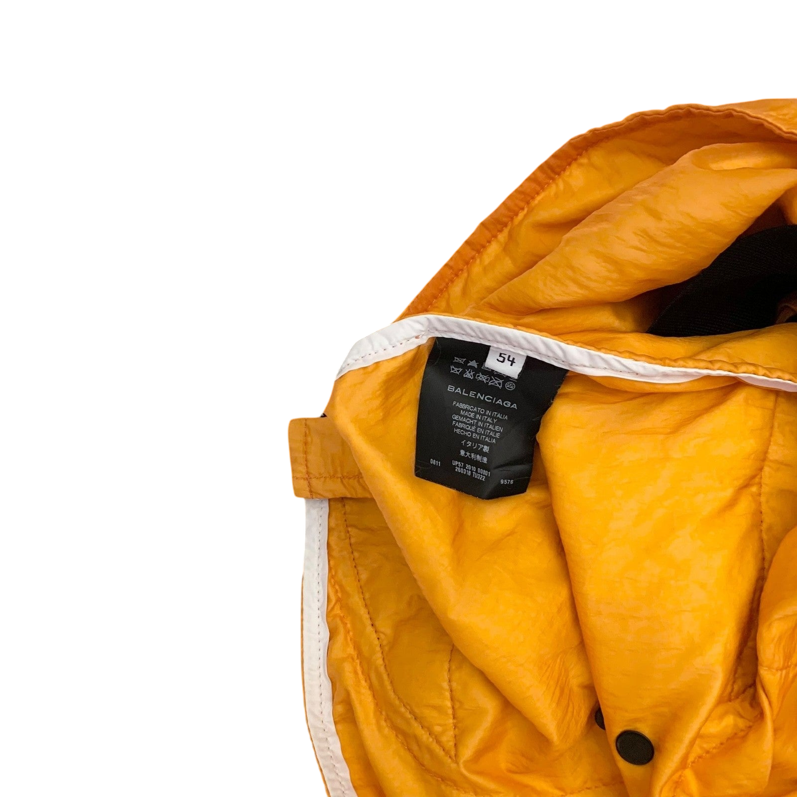 Balenciaga Vintage Multi Pocket Vest White/Orange (Fits L)