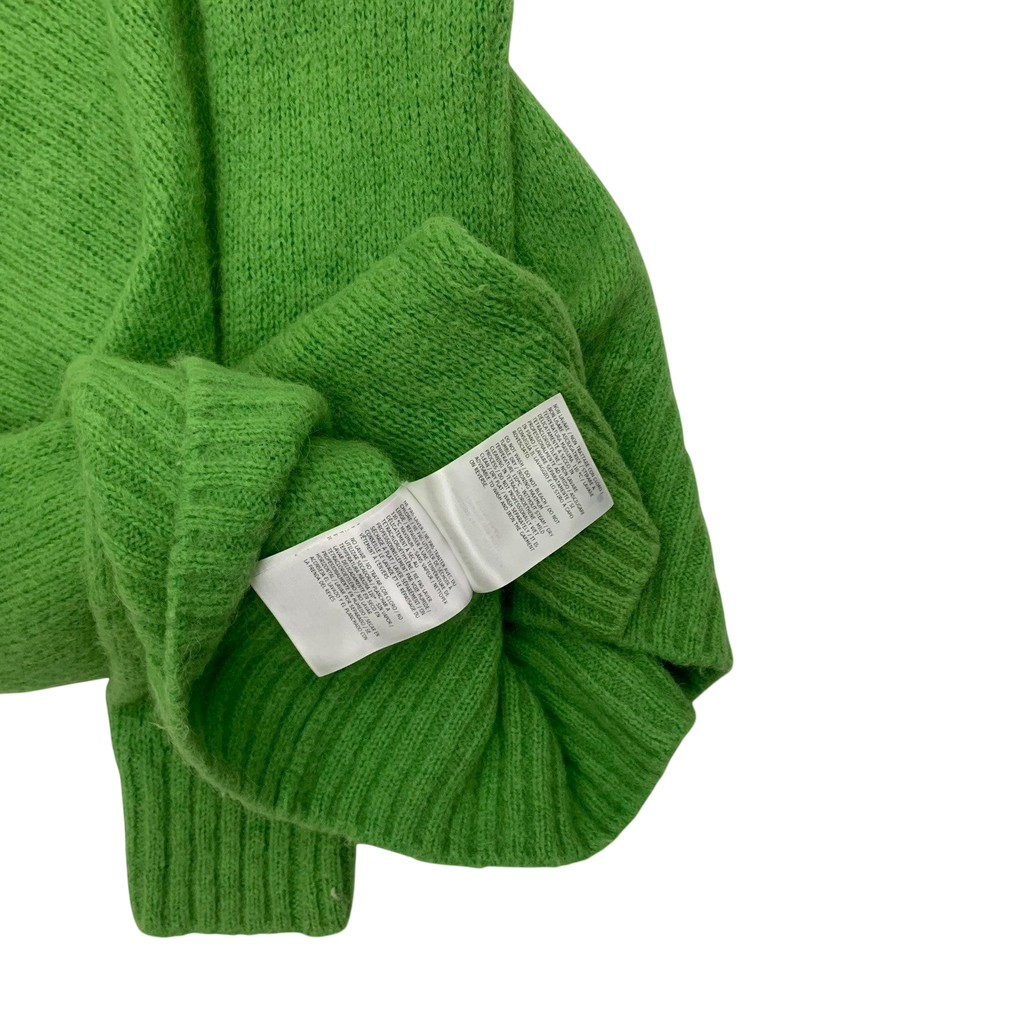 Moncler Wool Sweatshirt Neon Green (Size S Womens)