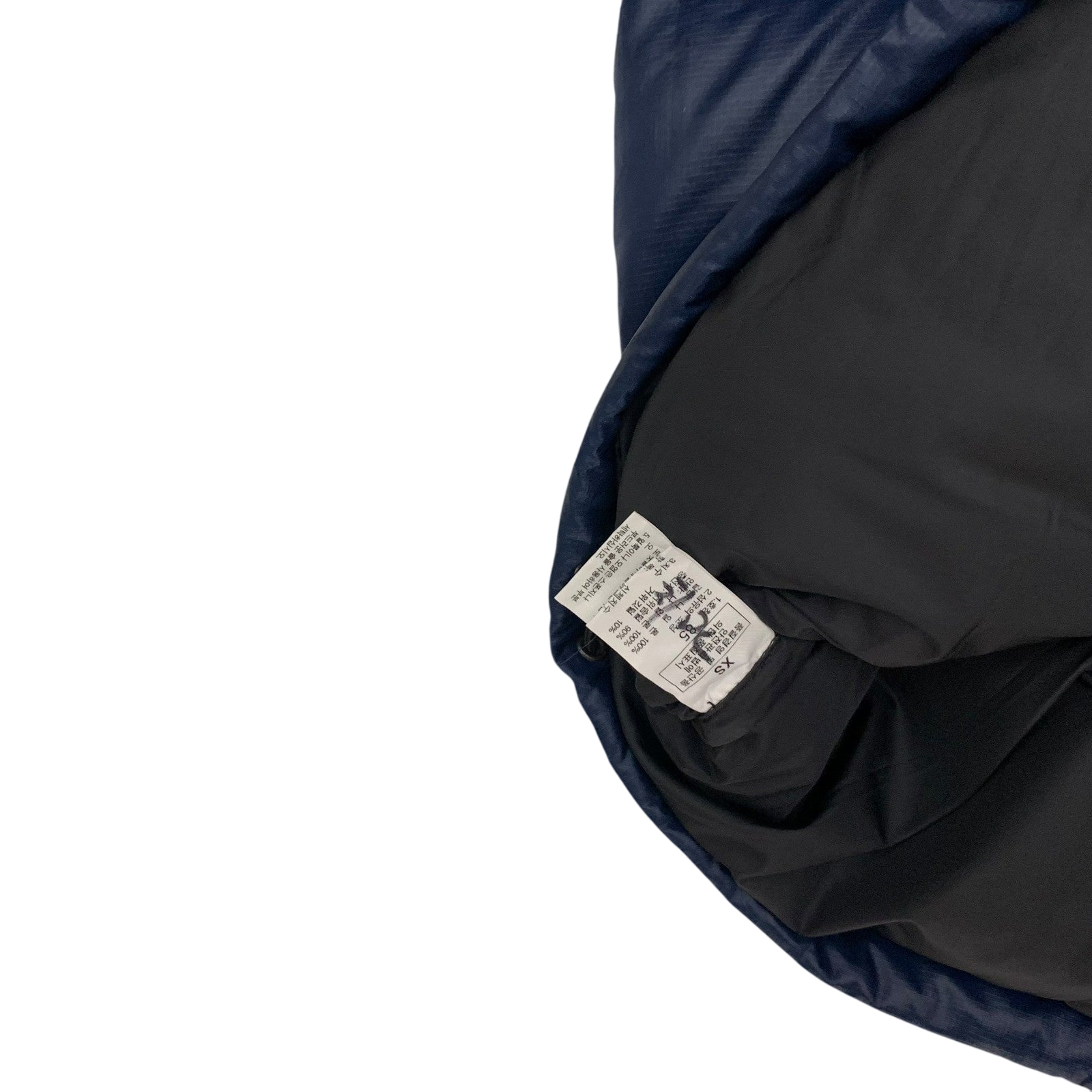 The North Face Nuptse 700 Down Puffer Jacket Navy/Black (Size XS)