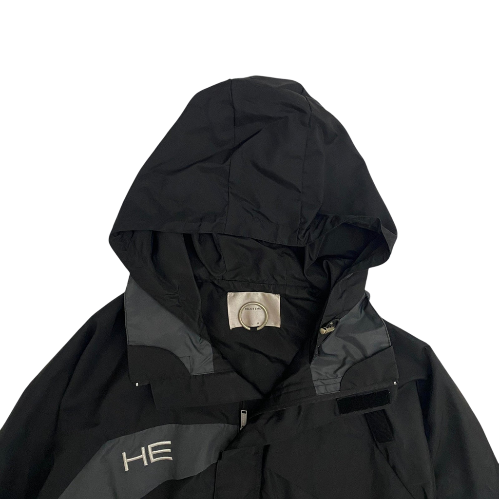 Heliot Emil SS19 Cropped Technical Jacket Black (Size L)
