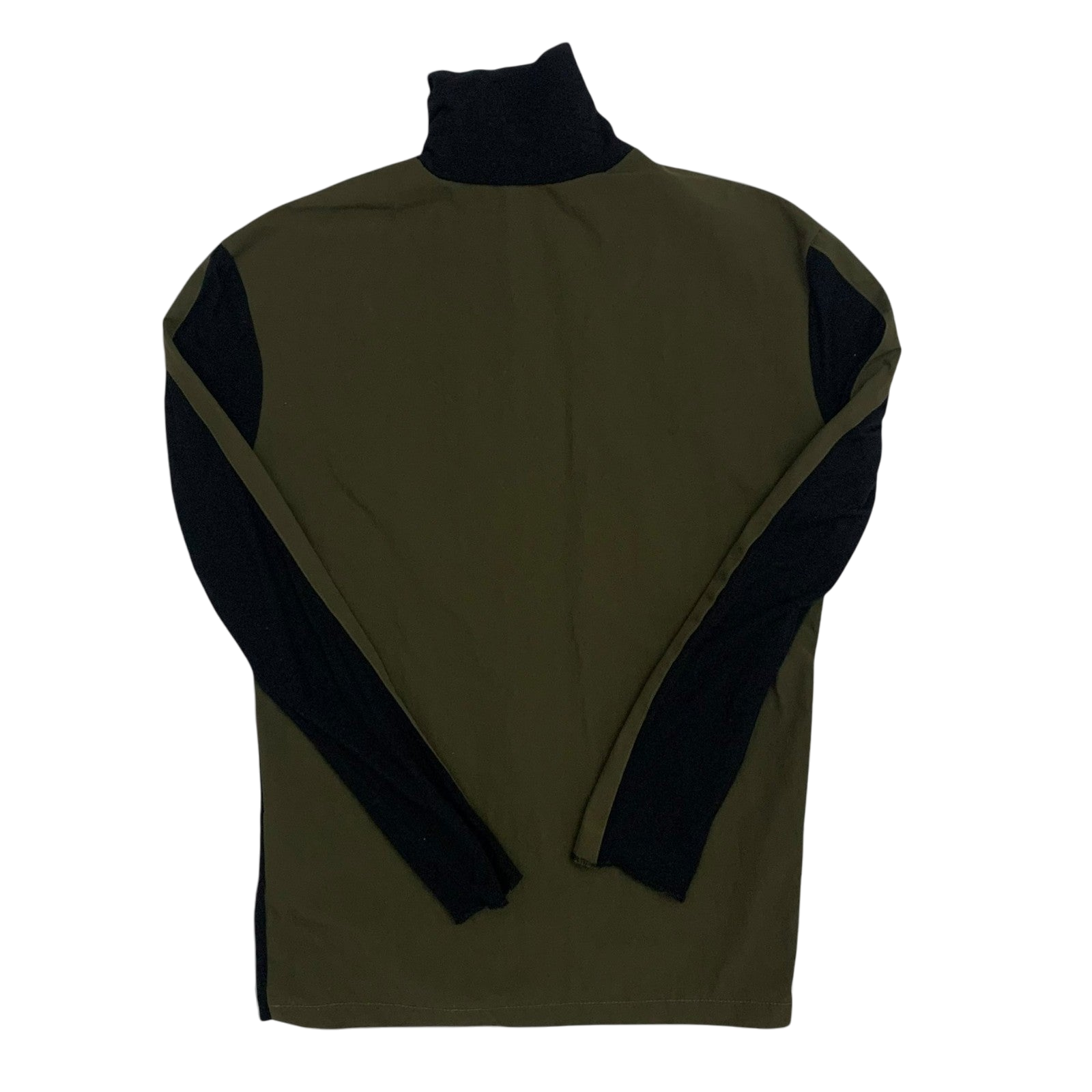 Yohji Yamamoto WXYZ Workshop Panelled Long Sleeve Khaki/Black (Fits M Womens)