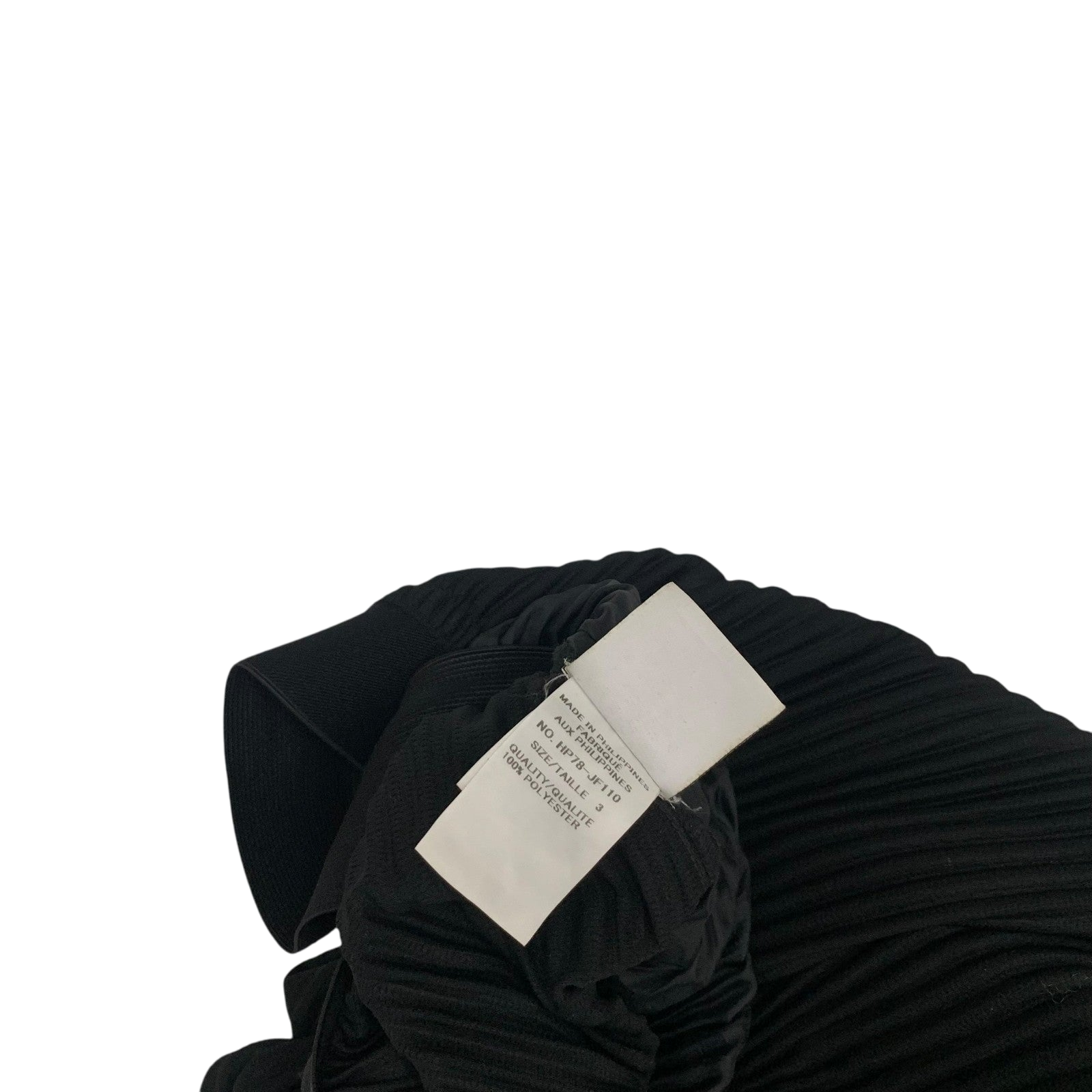 Issey Miyake HOMME PLISSÉ JF110 Wide Leg Pleated Pants Black (Fits 32-34")