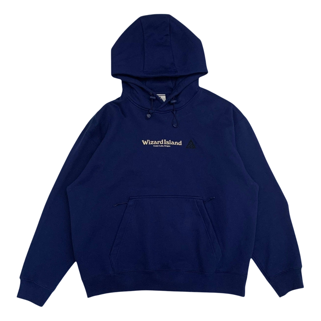 Nike ACG Wizard Island Hoodie Blue (Fits L-XL)