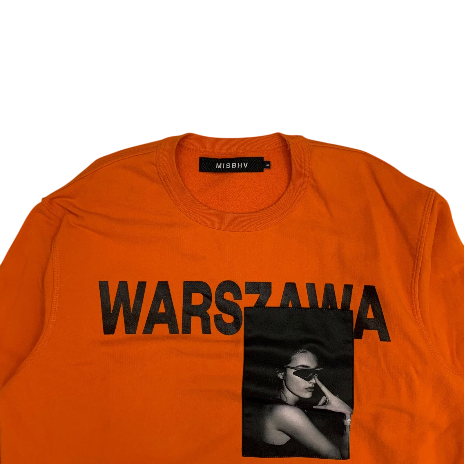 MISBHV Warszawa Sweater Orange (Fits L-XL)
