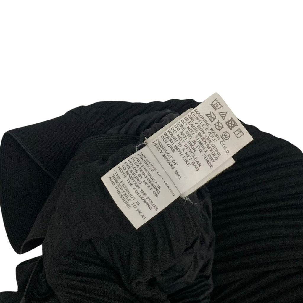 Issey Miyake HOMME PLISSÉ JF110 Wide Leg Pleated Pants Black (Fits 32-34")