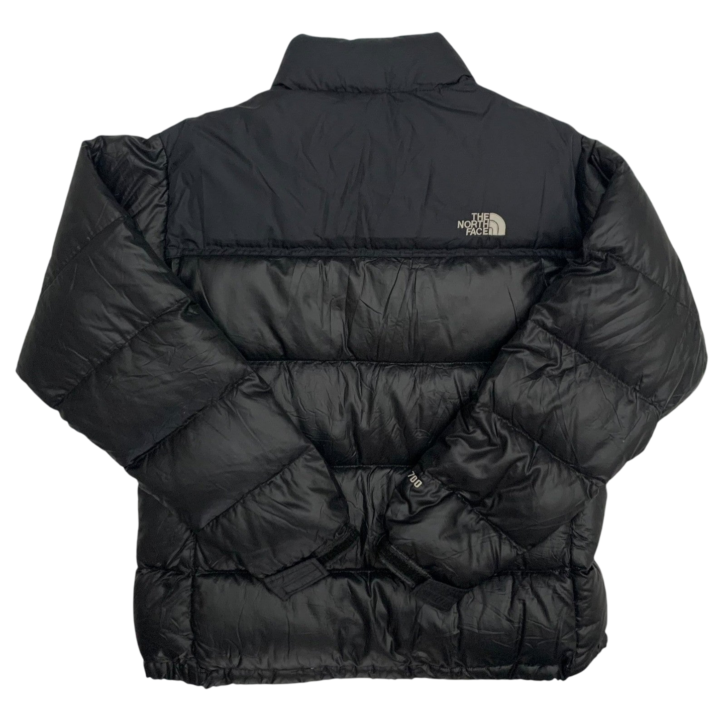 The North Face Nuptse 700 Down Puffer Jacket Black (Size L Womens)