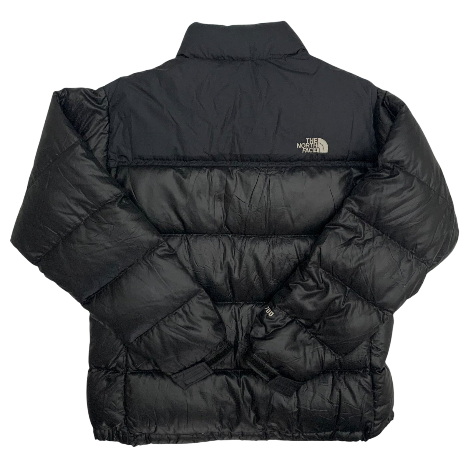 The North Face Nuptse 700 Down Puffer Jacket Black (Size L Womens)