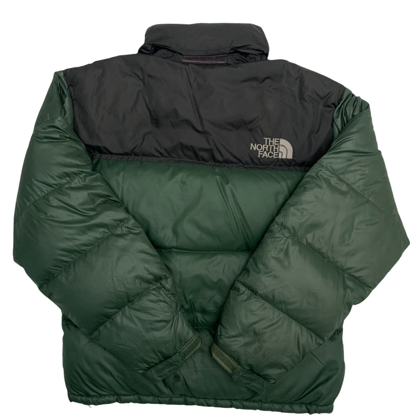 The North Face Nuptse 700 Down Puffer Jacket Green/Black (Size S)
