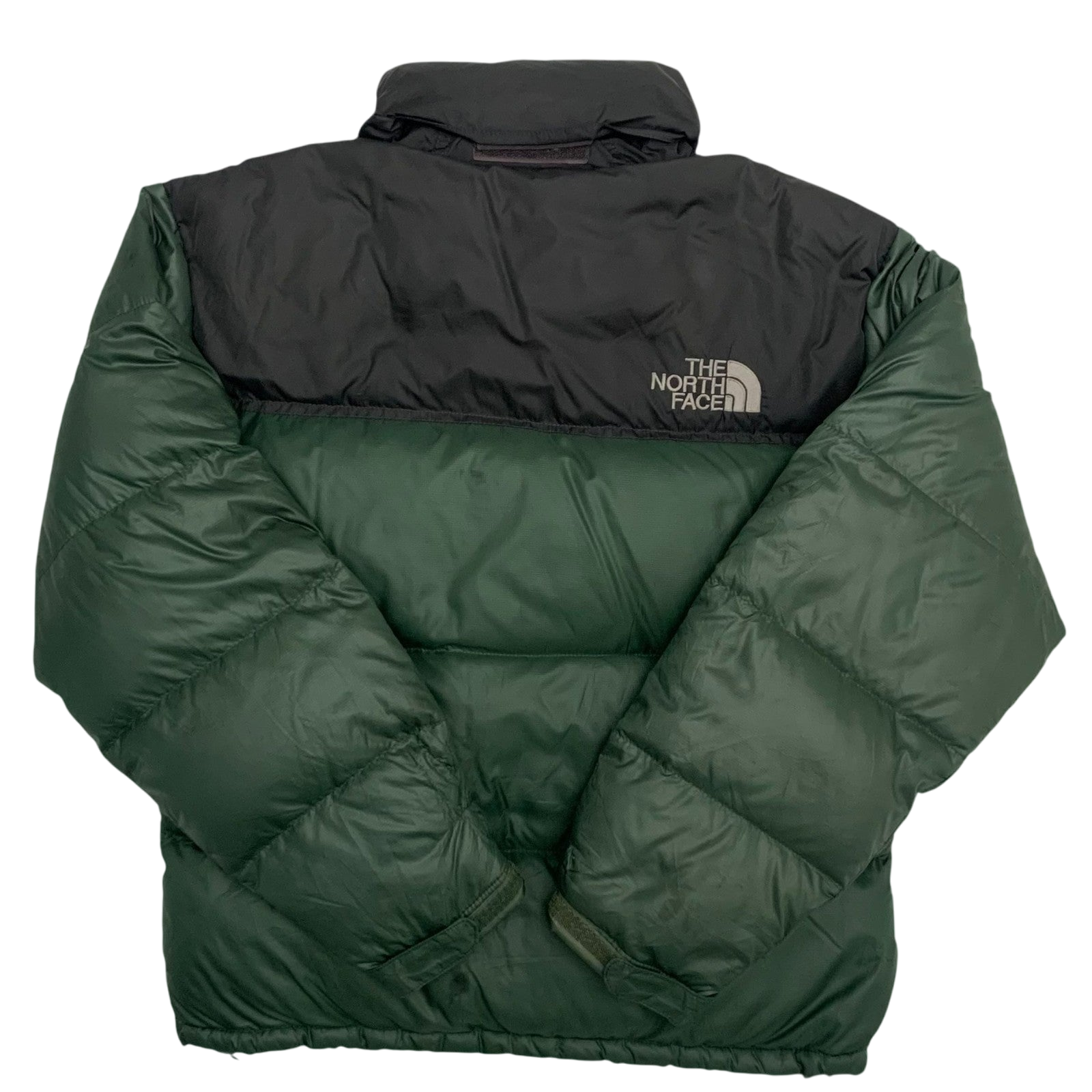 The North Face Nuptse 700 Down Puffer Jacket Green/Black (Size S)