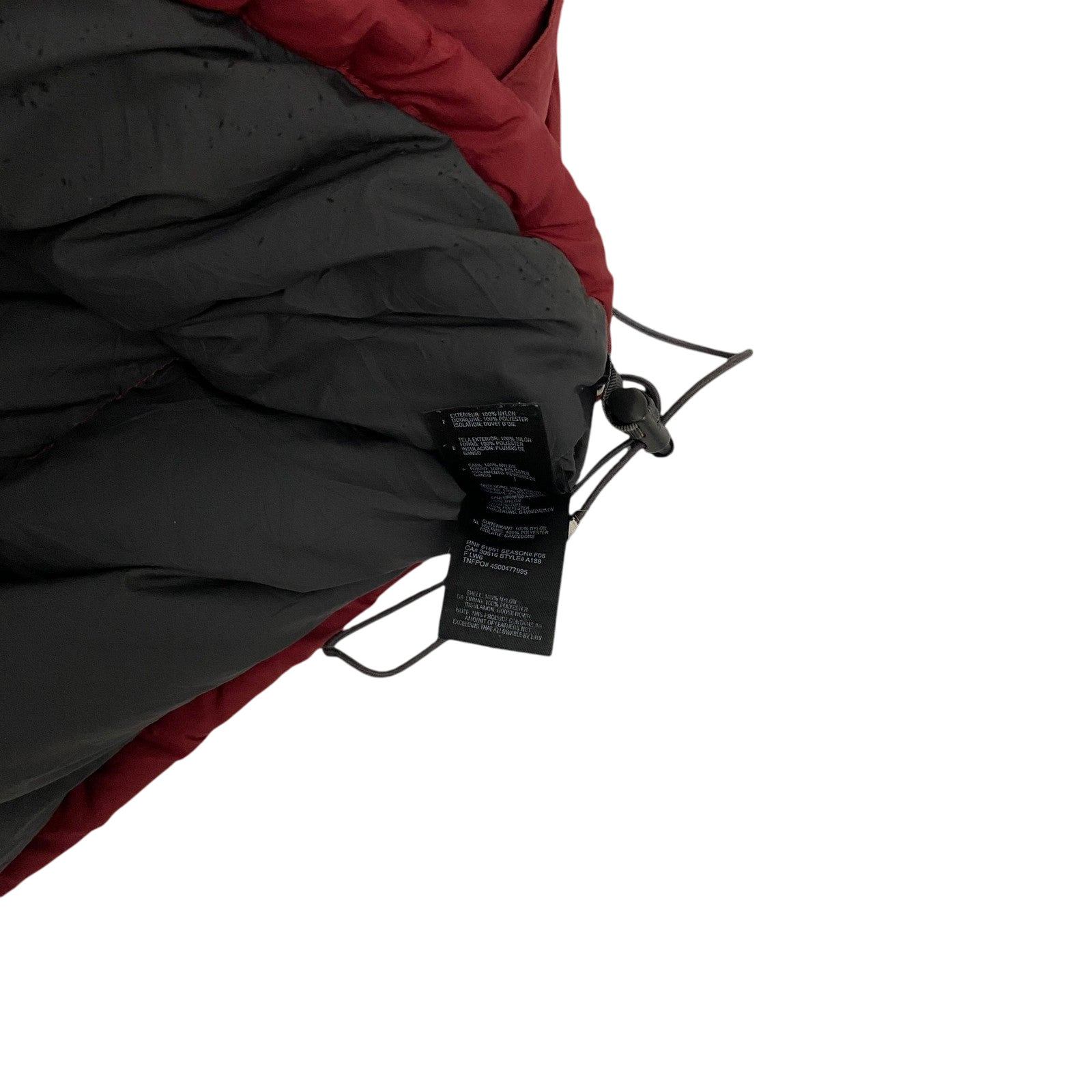 The North Face 1996 Retro Nuptse 700 Vest Charcoal/Red (Size L)