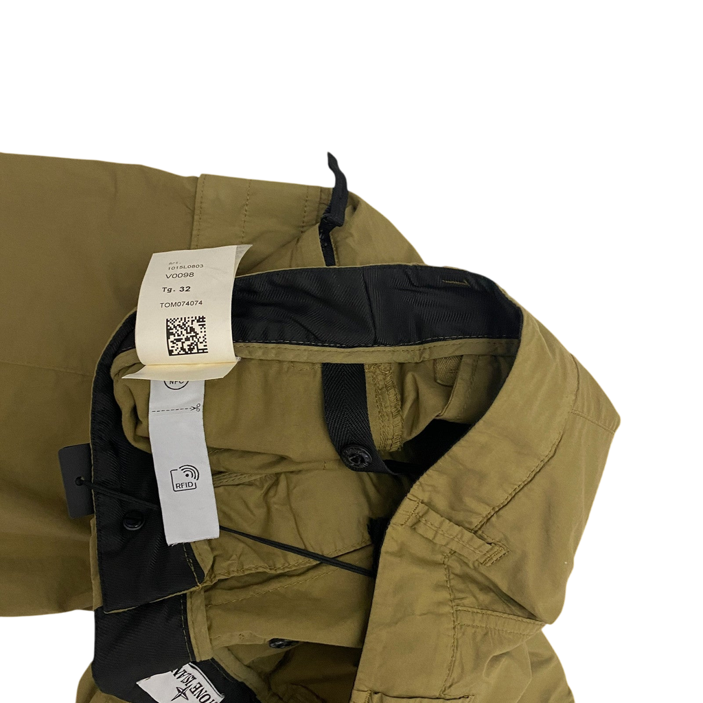 Stone Island Bermuda Shorts Dark Beige (Size 32”)