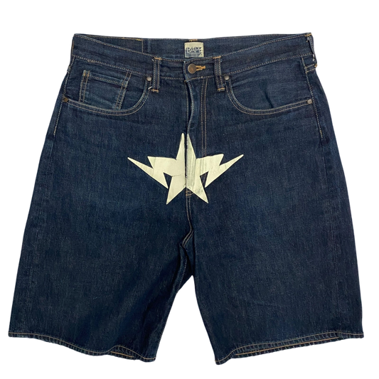 BAPE 2006 Twinsta Denim Shorts (Size L)
