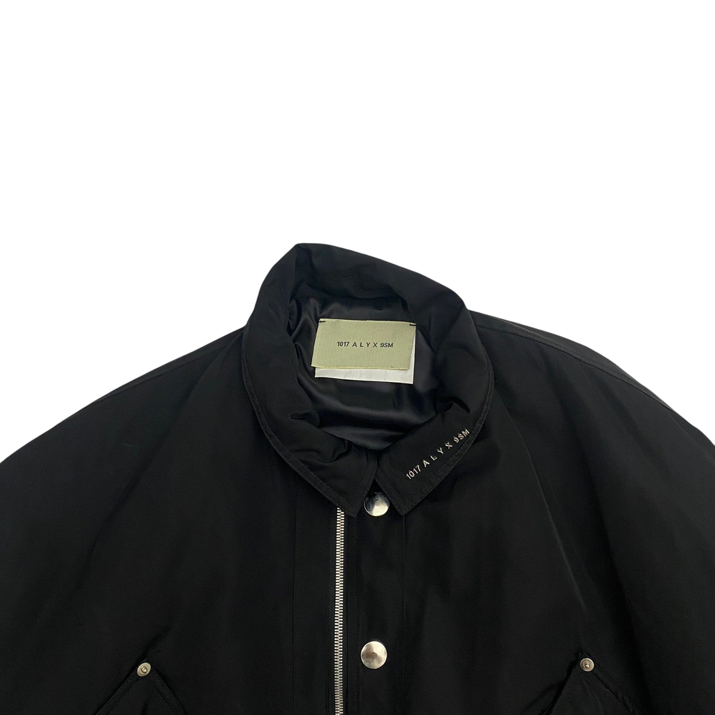 1017 ALYX 9SM Flight Bomber Jacket Black (Fits L-XL)