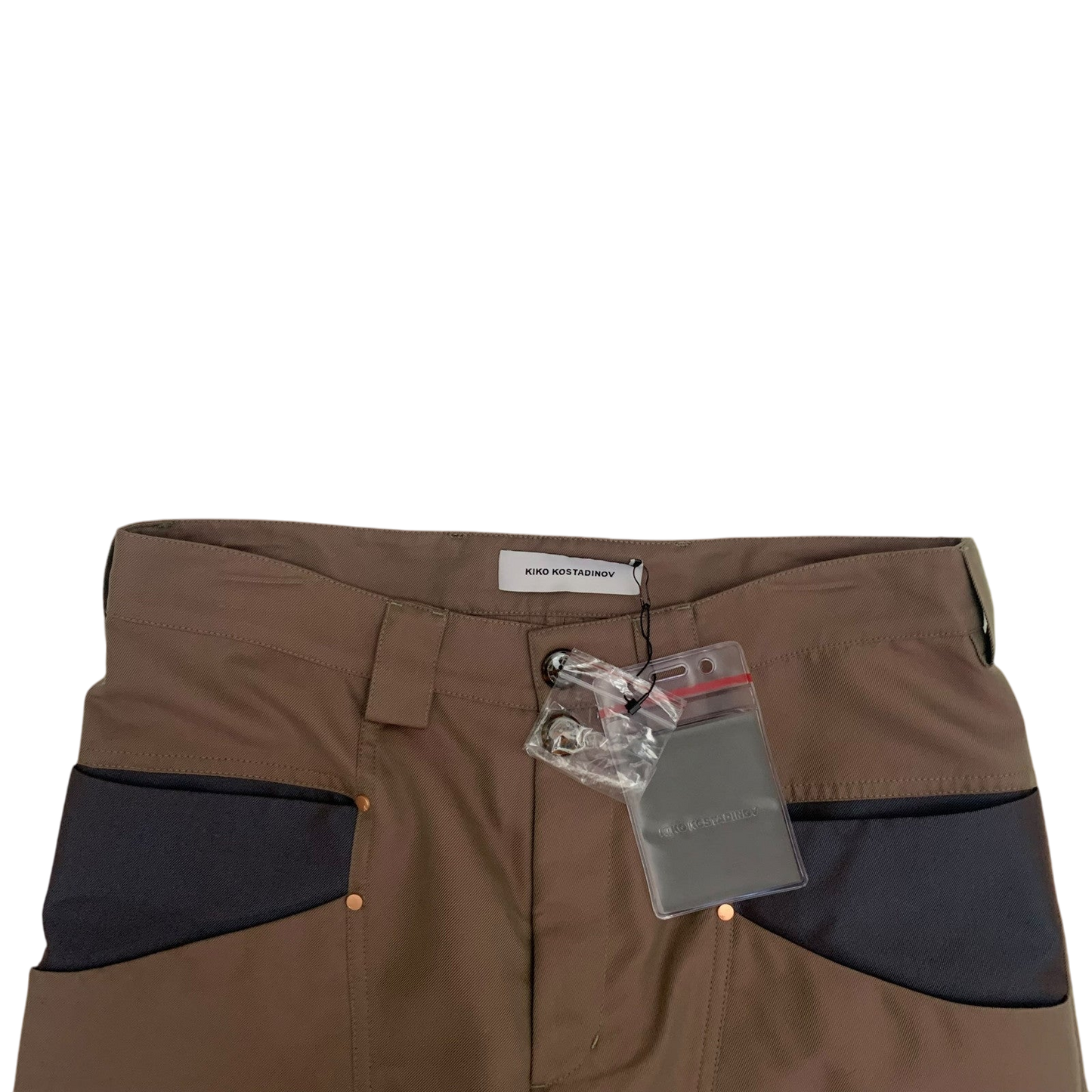 Kiko Kostadinov Mcnamara Uniform Trousers Bronze (Size M)