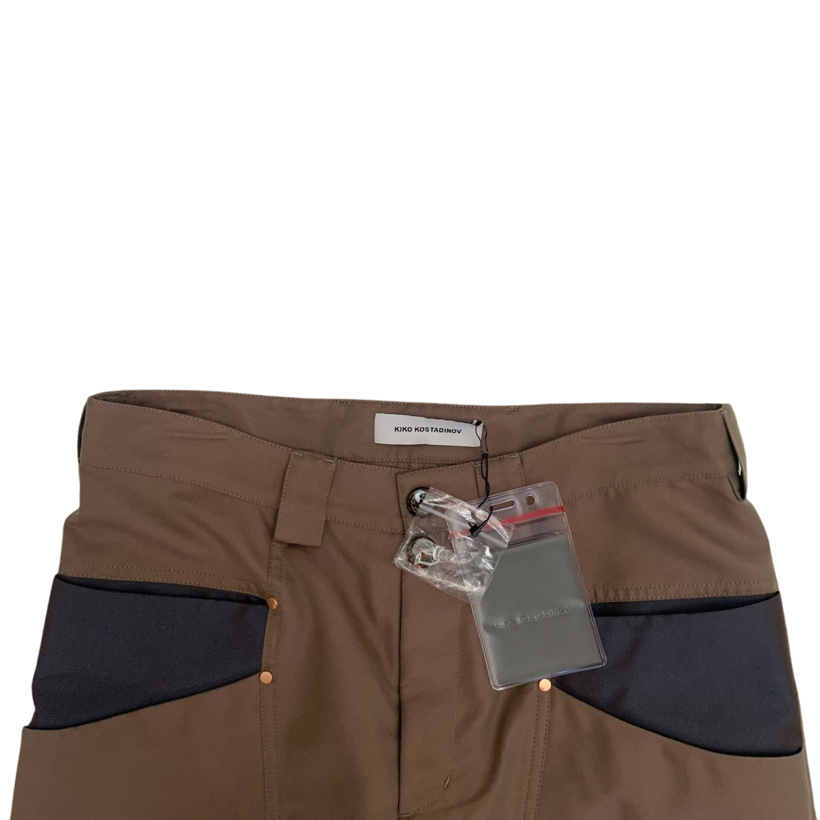 Kiko Kostadinov Mcnamara Uniform Trousers Bronze (Size M)