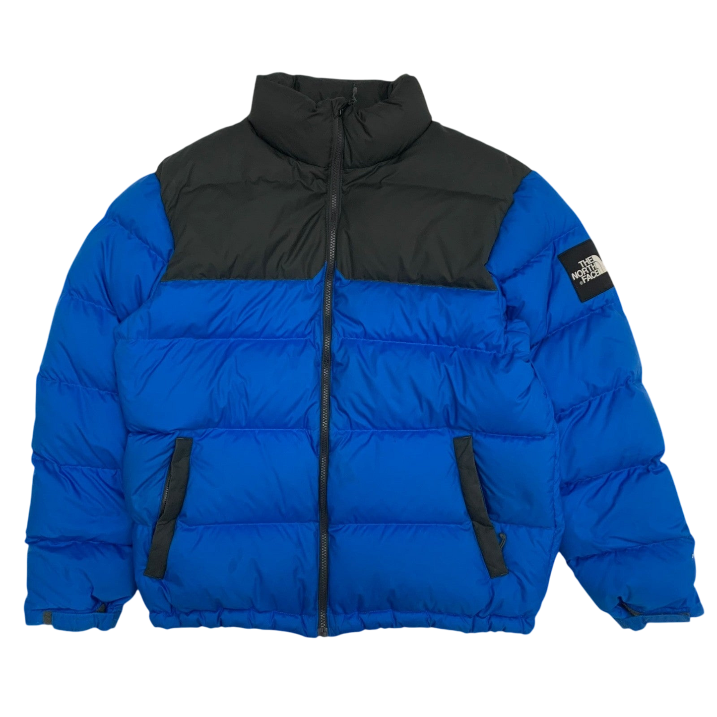 The North Face Nuptse 700 Down Puffer Jacket Blue/Black (Size L)