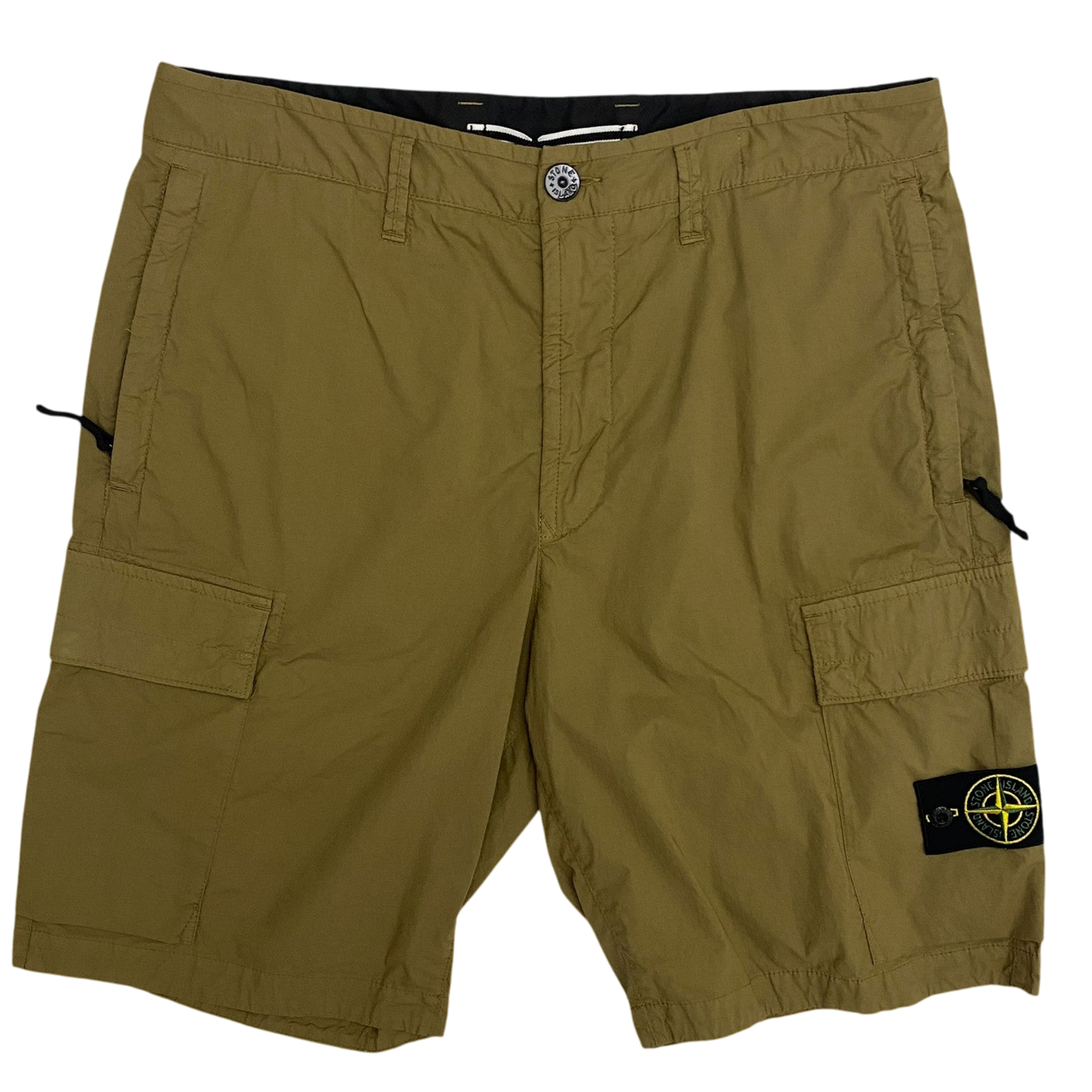 Stone Island Bermuda Shorts Dark Beige (Size 32”)