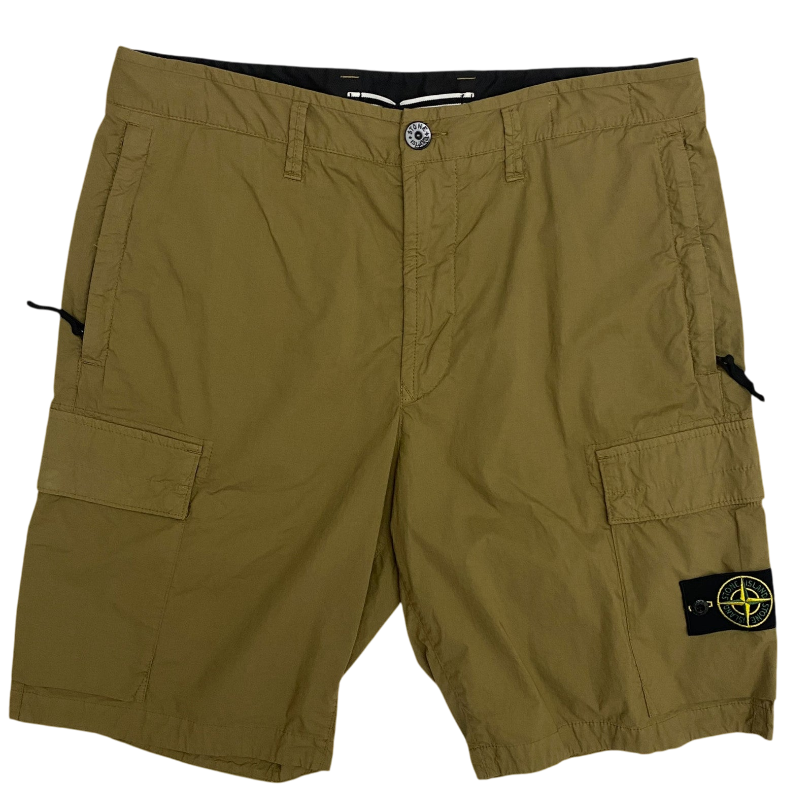 Stone Island Bermuda Shorts Dark Beige (Size 32”)