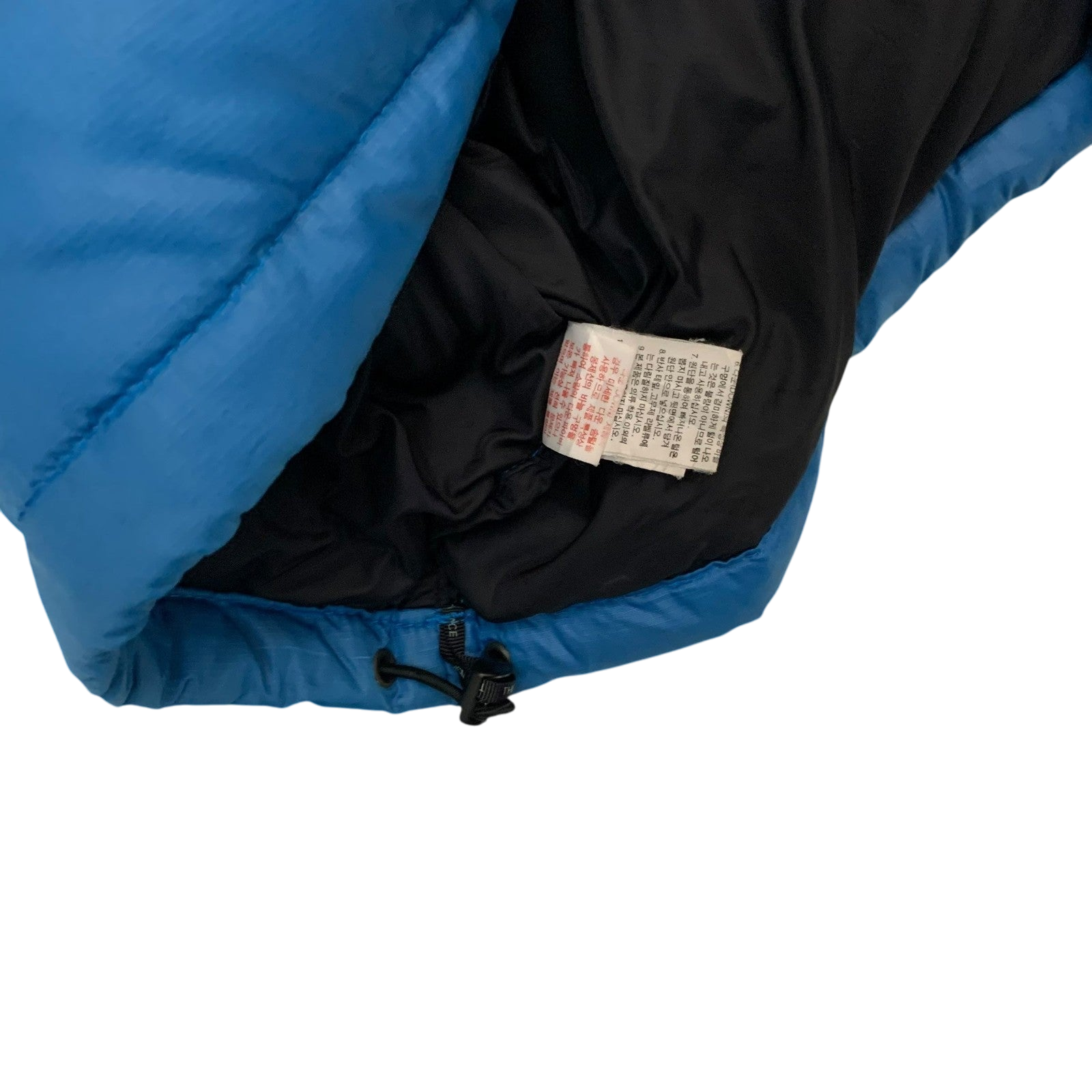 The North Face Nuptse 700 Down Puffer Jacket Blue/Black (Size S)