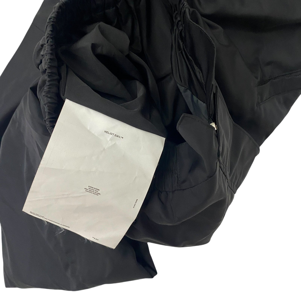 Heliot Emil SS19 Cropped Technical Jacket Black (Size L)