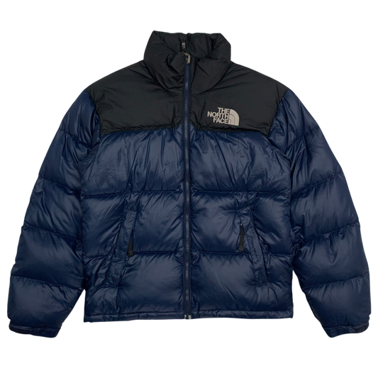 The North Face Nuptse 700 Down Puffer Jacket Navy/Black (Size XS)