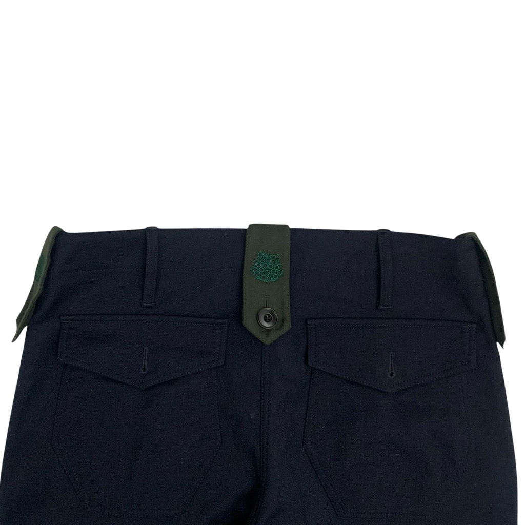 Kiko Kostadinov Otto 958 Booth Wool Trousers Navy (Size M)