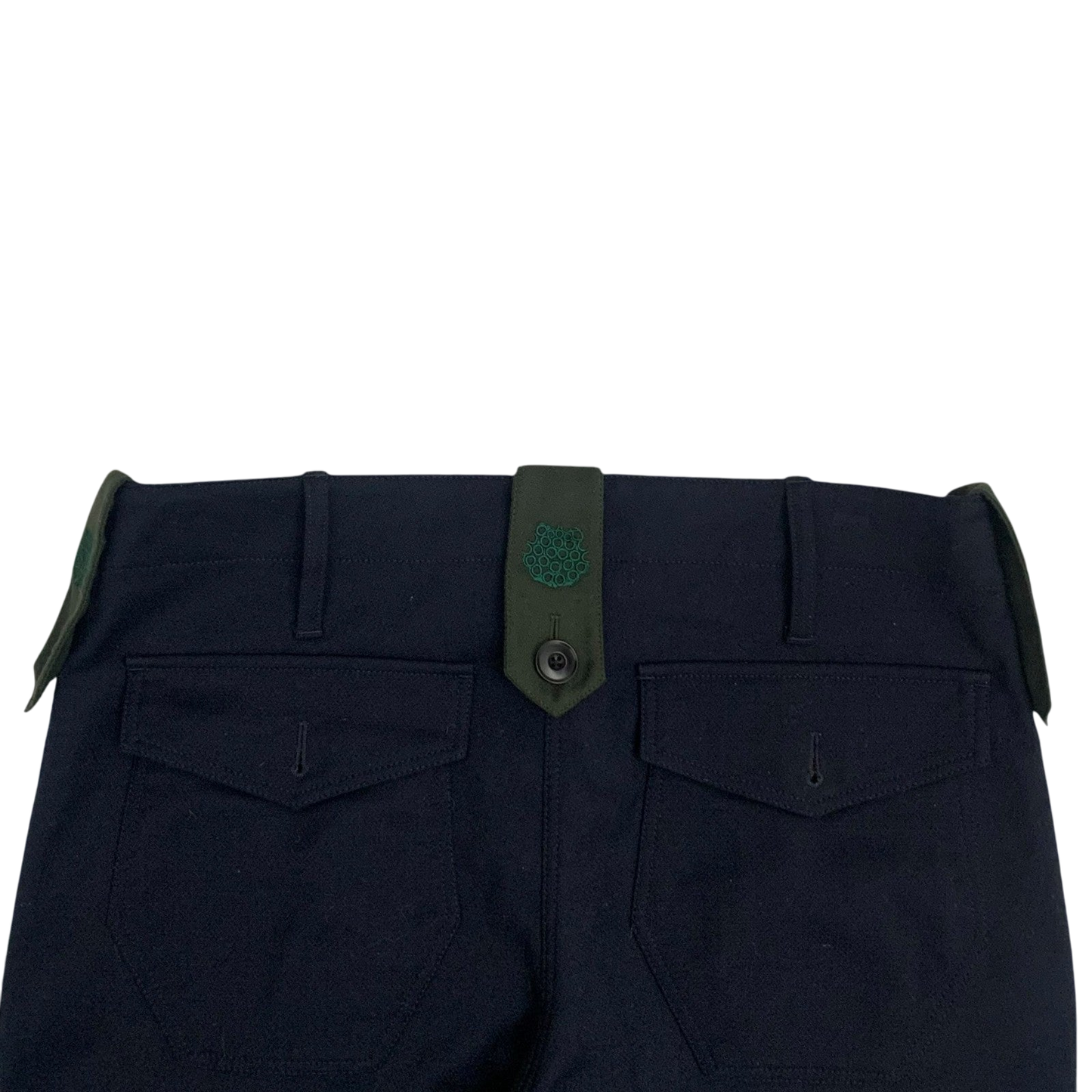Kiko Kostadinov Otto 958 Booth Wool Trousers Navy (Size M)