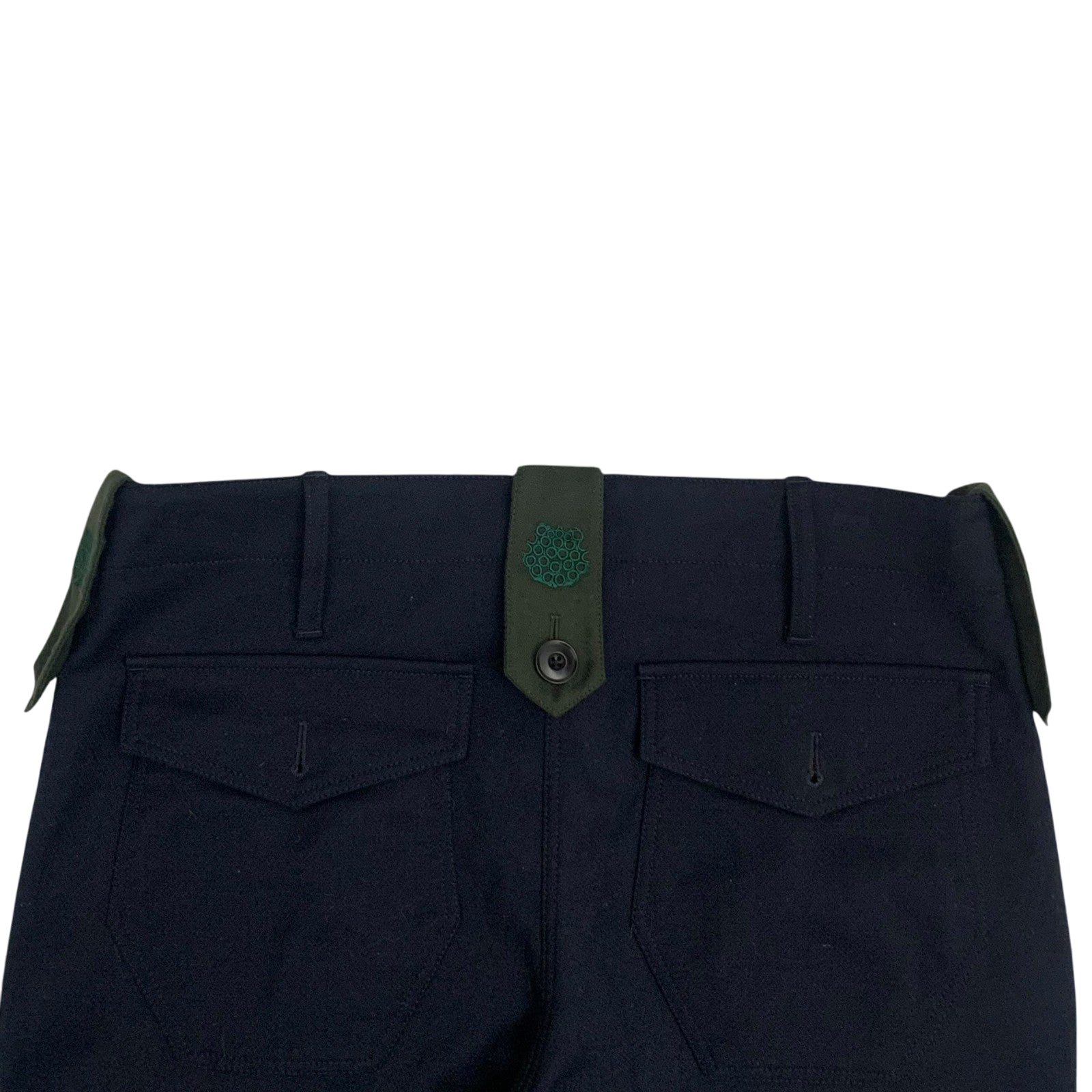 Kiko Kostadinov Otto 958 Booth Wool Trousers Navy (Size M)