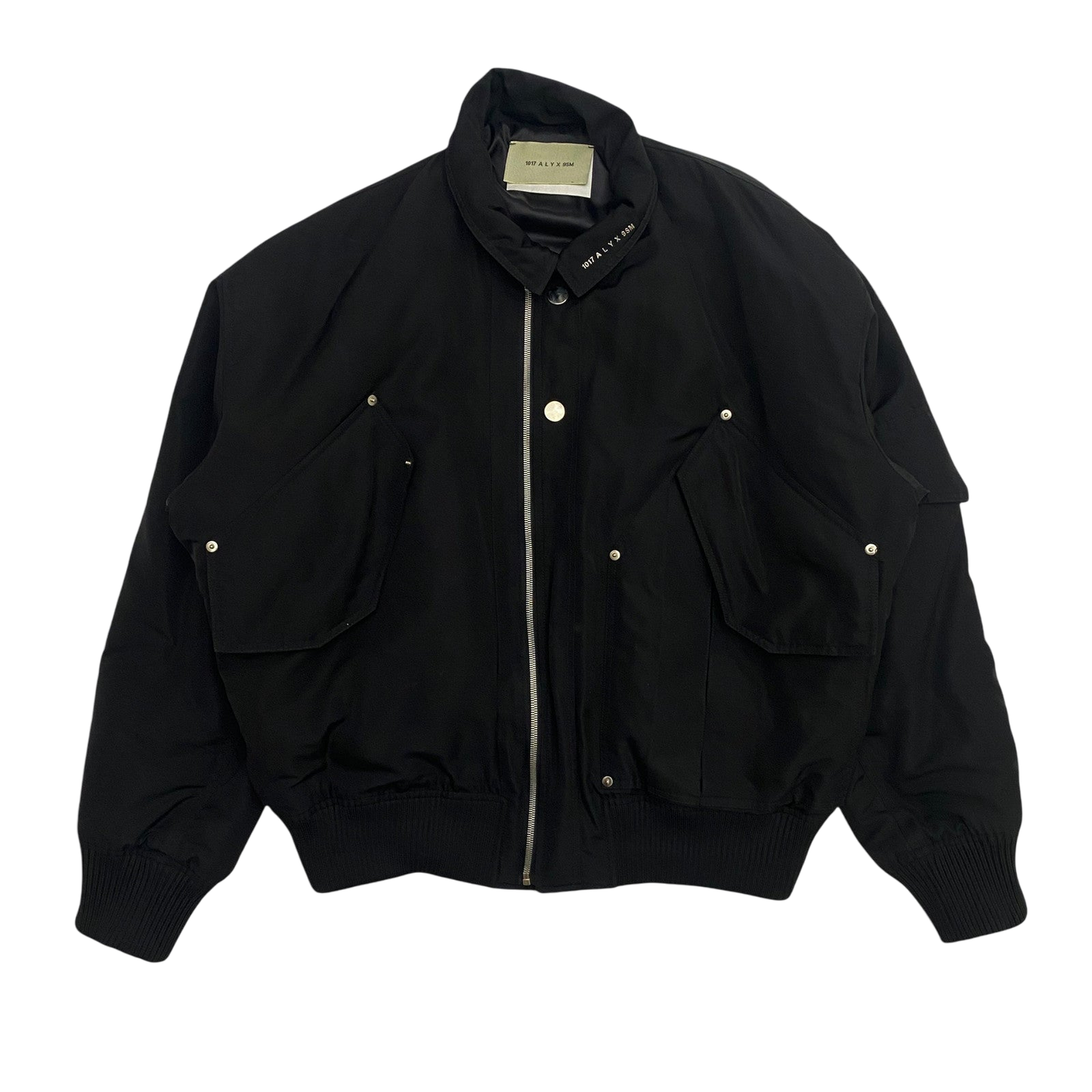 1017 ALYX 9SM Flight Bomber Jacket Black (Fits L-XL)