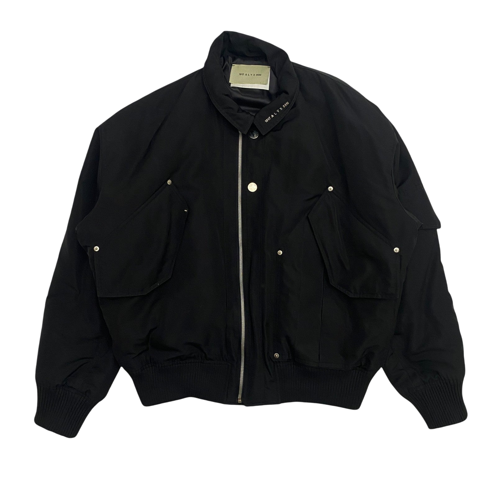 1017 ALYX 9SM Flight Bomber Jacket Black (Fits L-XL)