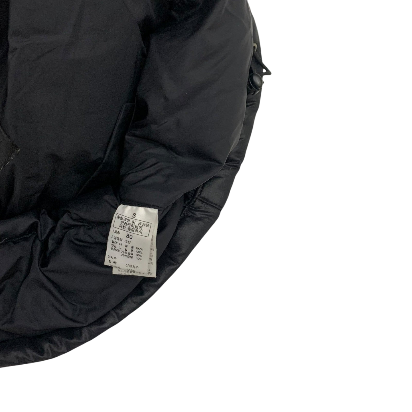 The North Face Nuptse 700 Down Puffer Jacket Black (Size L Womens)
