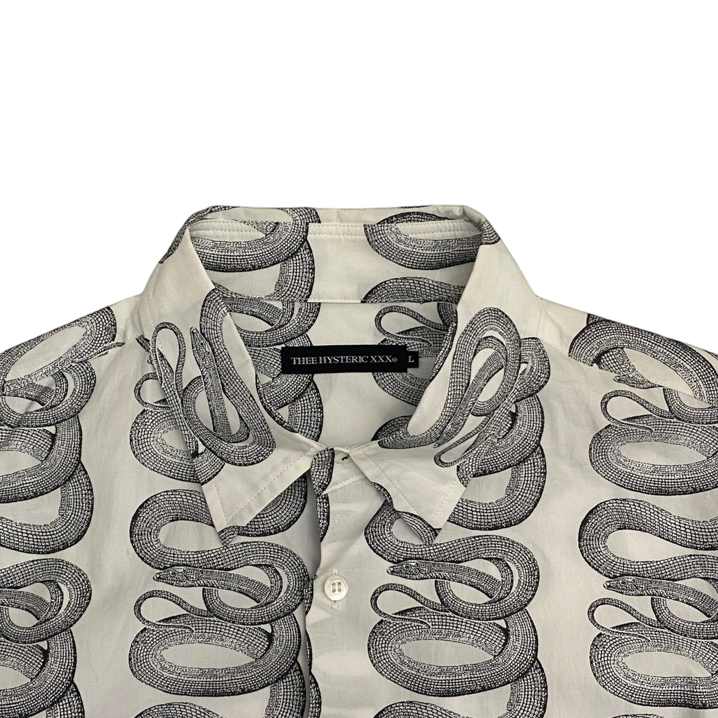 Hysteric Glamour Thee Hysteric XXX Snake Print Shirt (Fits M-L)