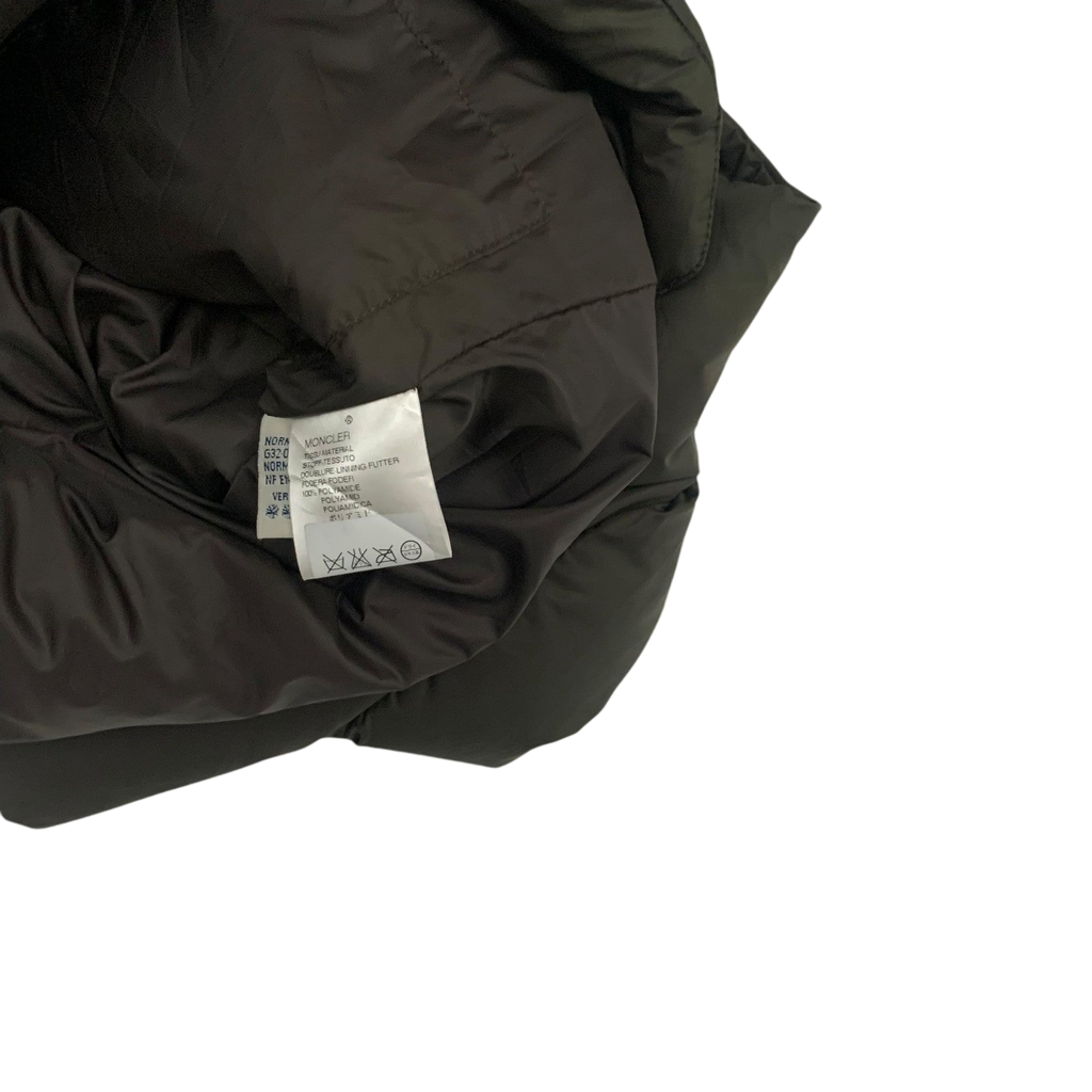 Moncler Vintage Gide Gilet Down Vest Brown (Fits S-M Womens)