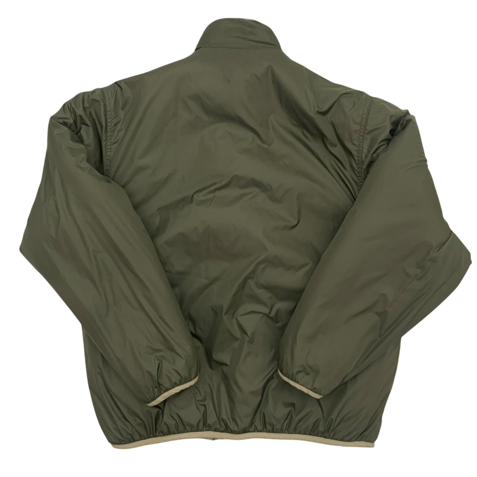 Kapital Do-Gi Sashiko Reversible Boa Fleece Jacket ‘Ecru’ (Size XL)