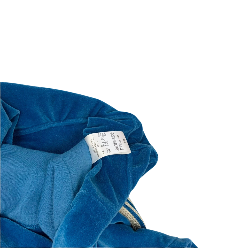 Needles Velour Track Hoodie Blue (Fits S-M)