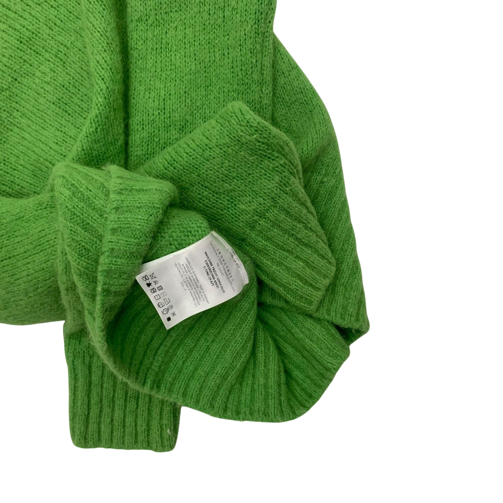 Moncler Wool Sweatshirt Neon Green (Size S Womens)