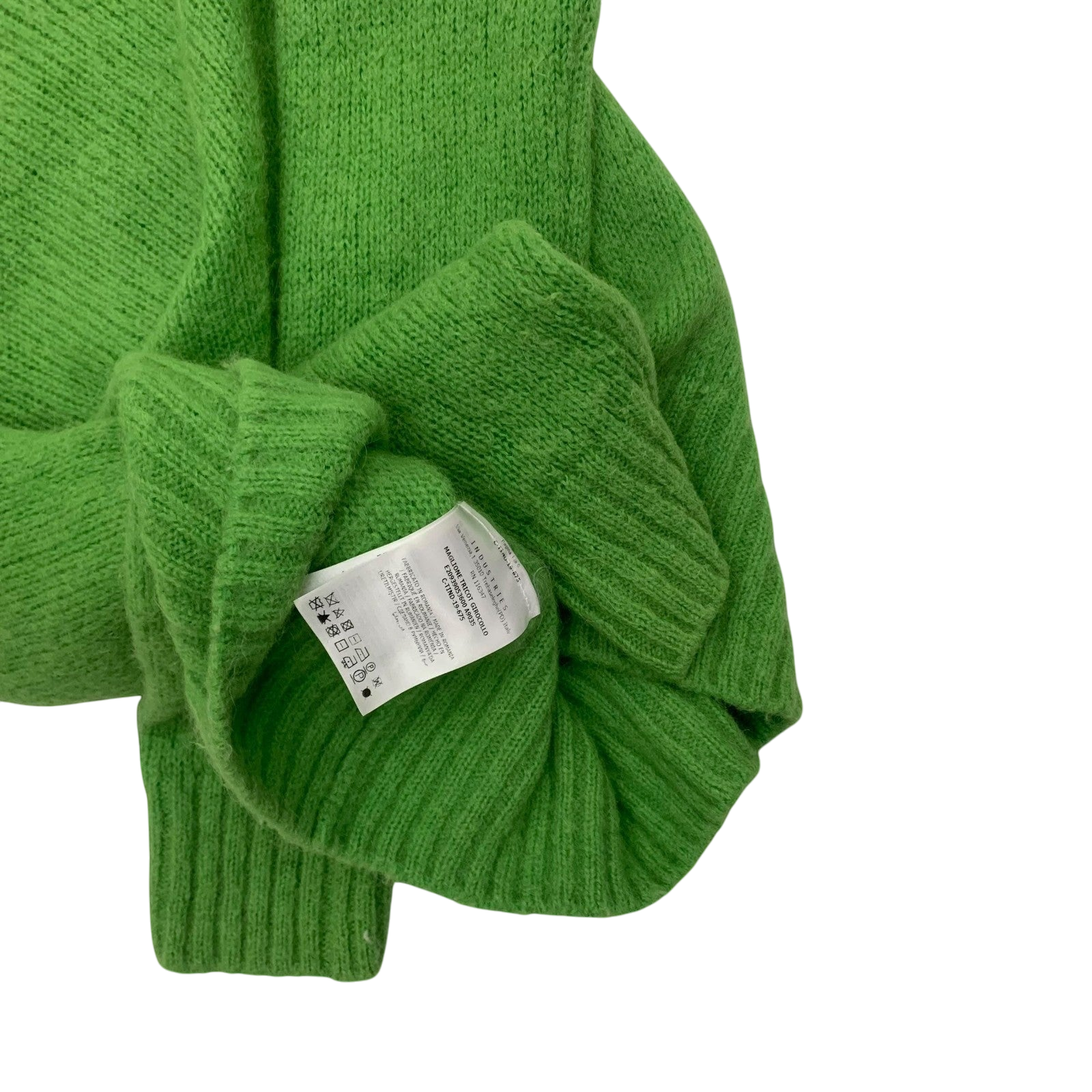 Moncler Wool Sweatshirt Neon Green (Size S Womens)